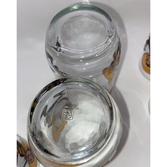 Poncho's Character 1975 Pepsi Collector Brockway Glass Tumbler - Lot of 5 - Picture 4 of 5